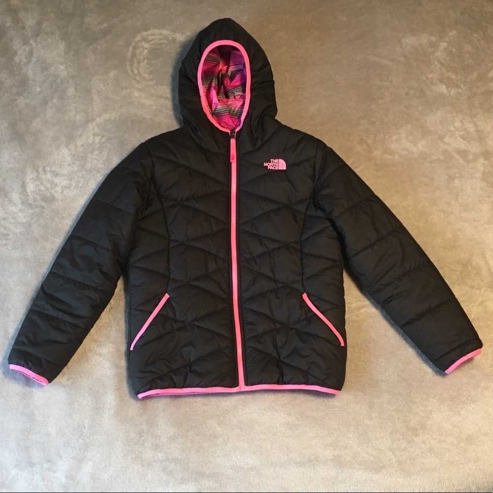 EUC reversible northface snowcoat/puffer (girls L)